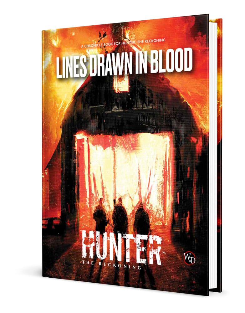 Hunter: The Reckoning 5th Edition RPG libro Lines Drawn in Blood Sourcebook  *Edición Inglés* - Z POP Toys
