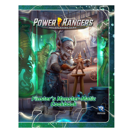 Power Rangers RPG libro Finster's Monster-Matic Cookbook Sourcebook *Edición Inglés*