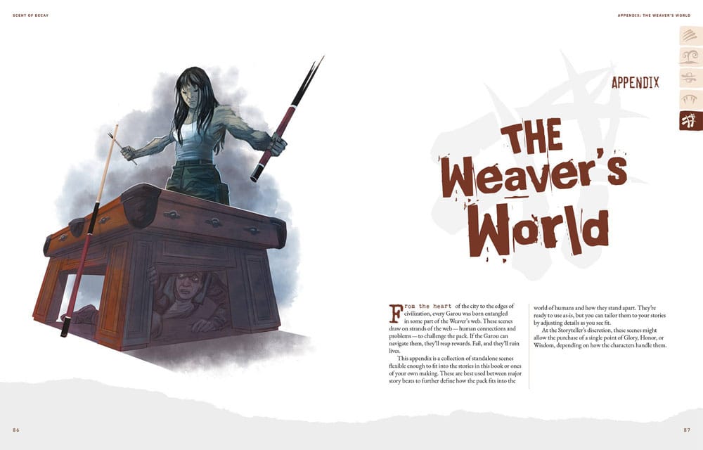 Werewolf: The Apocalypse 5th Edition RPG libro Scent of Decay Chronicle *Edición Inglés* - Z POP Toys