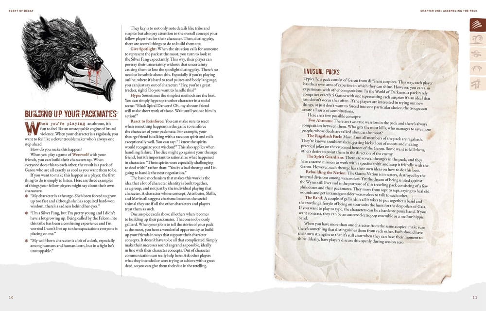 Werewolf: The Apocalypse 5th Edition RPG libro Scent of Decay Chronicle *Edición Inglés* - Z POP Toys