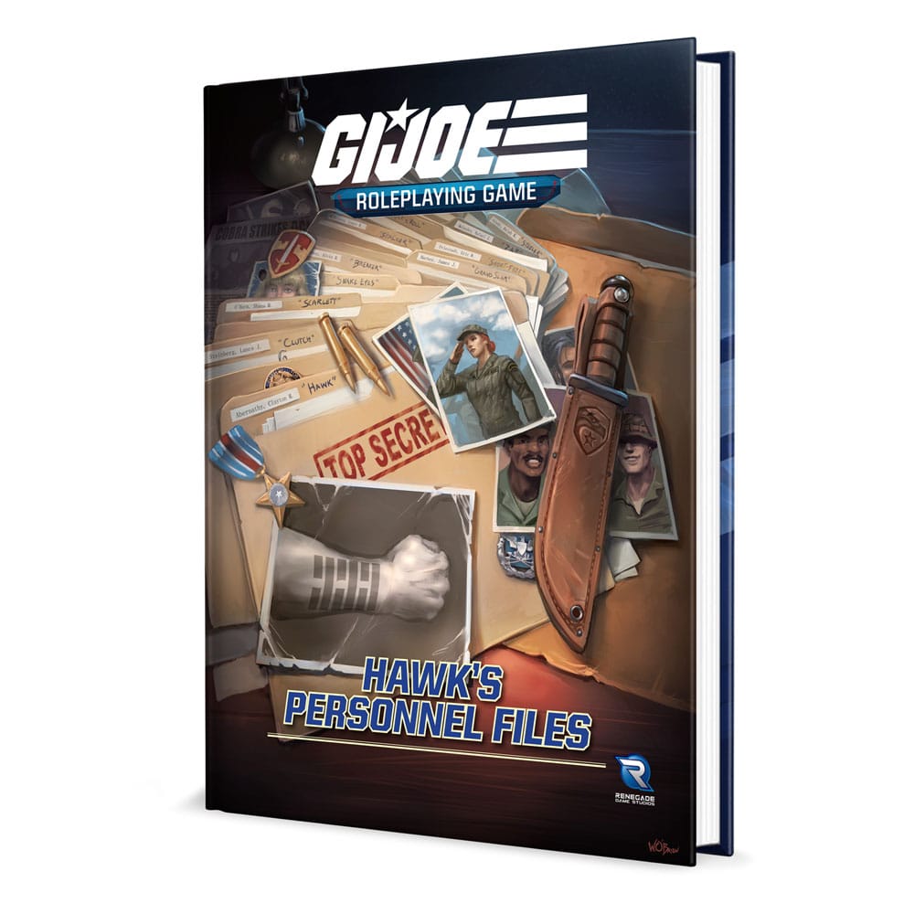 G.I. Joe RPG libro Hawk's Personnel Files *Edición Inglés* - Z POP Toys