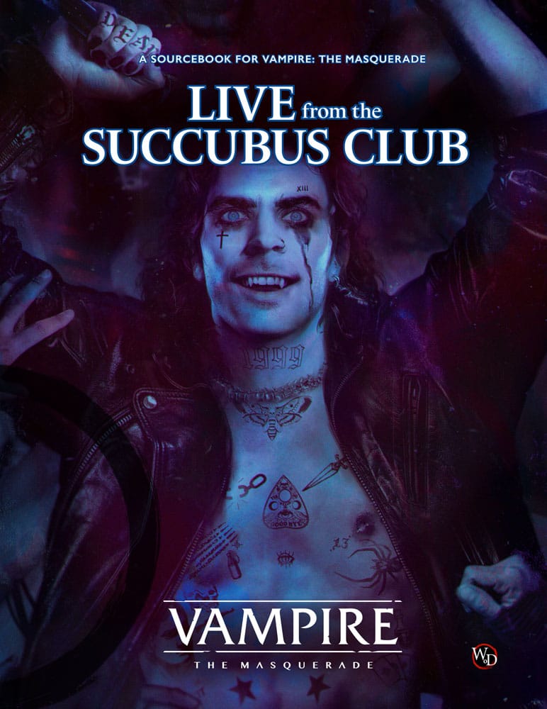 Vampire: The Masquerade 5th Edition RPG libro Live from the Succubus Club Sourcebook *Edición Inglés* - Z POP Toys