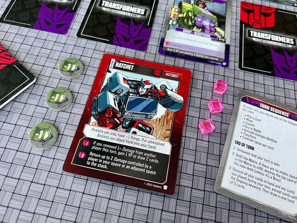 Transformers Juego de cartas Deck-Building *Edición Inglés*