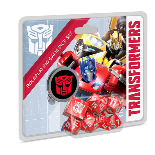 Transformers RPG juego de dados