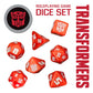 Transformers RPG juego de dados