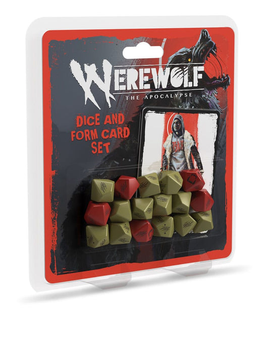 Werewolf: The Apocalypse 5th Edition RPG jJuego de dados y tarjetas de formas - Z POP Toys