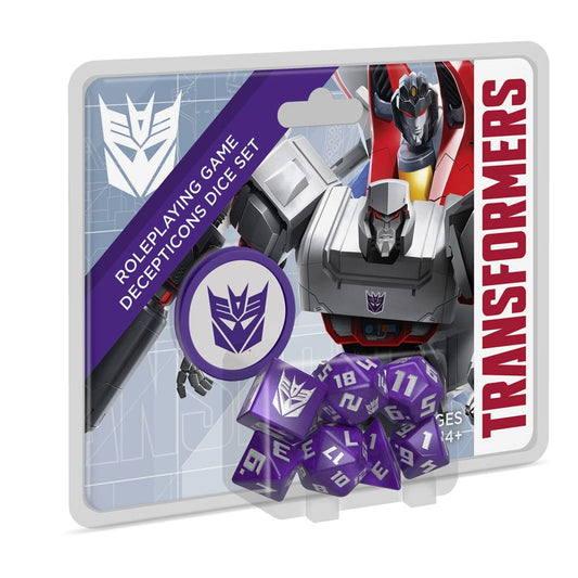 Transformers juego de dados Decepticon