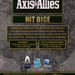 Avalon Hill juego de mesa Axis & Allies: Hit Dice Extensión