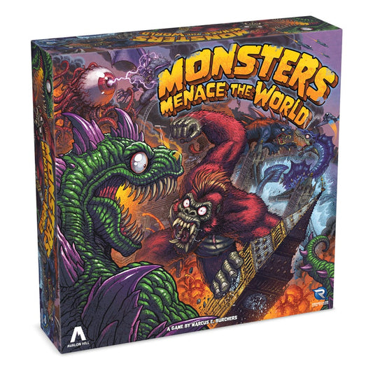 Avalon Hill juego de mesa Monsters Menace The World *Edición Inglés* - Z POP Toys