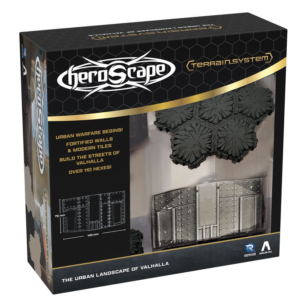 Heroscape expansión del terreno The Urban Landscape of Valhalla *Edición Inglés* - Z POP Toys