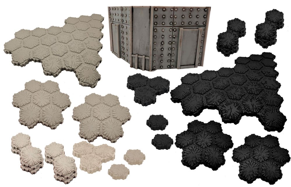 Heroscape expansión del terreno The Urban Landscape of Valhalla *Edición Inglés* - Z POP Toys