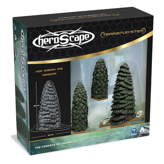 Heroscape expansión del terreno Forests of Valhalla *Edición Inglés* - Z POP Toys