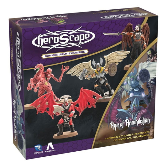 Heroscape expansión del ejército Age of Annihilation Revenants of Revna & Nuckelavee (Common) *Edición Inglés* - Z POP Toys