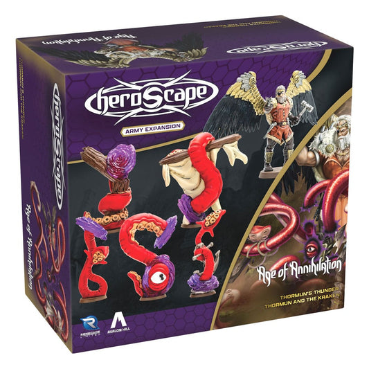Heroscape expansión del ejército Age of Annihilation Thormun & Kraken *Edición Inglés* - Z POP Toys