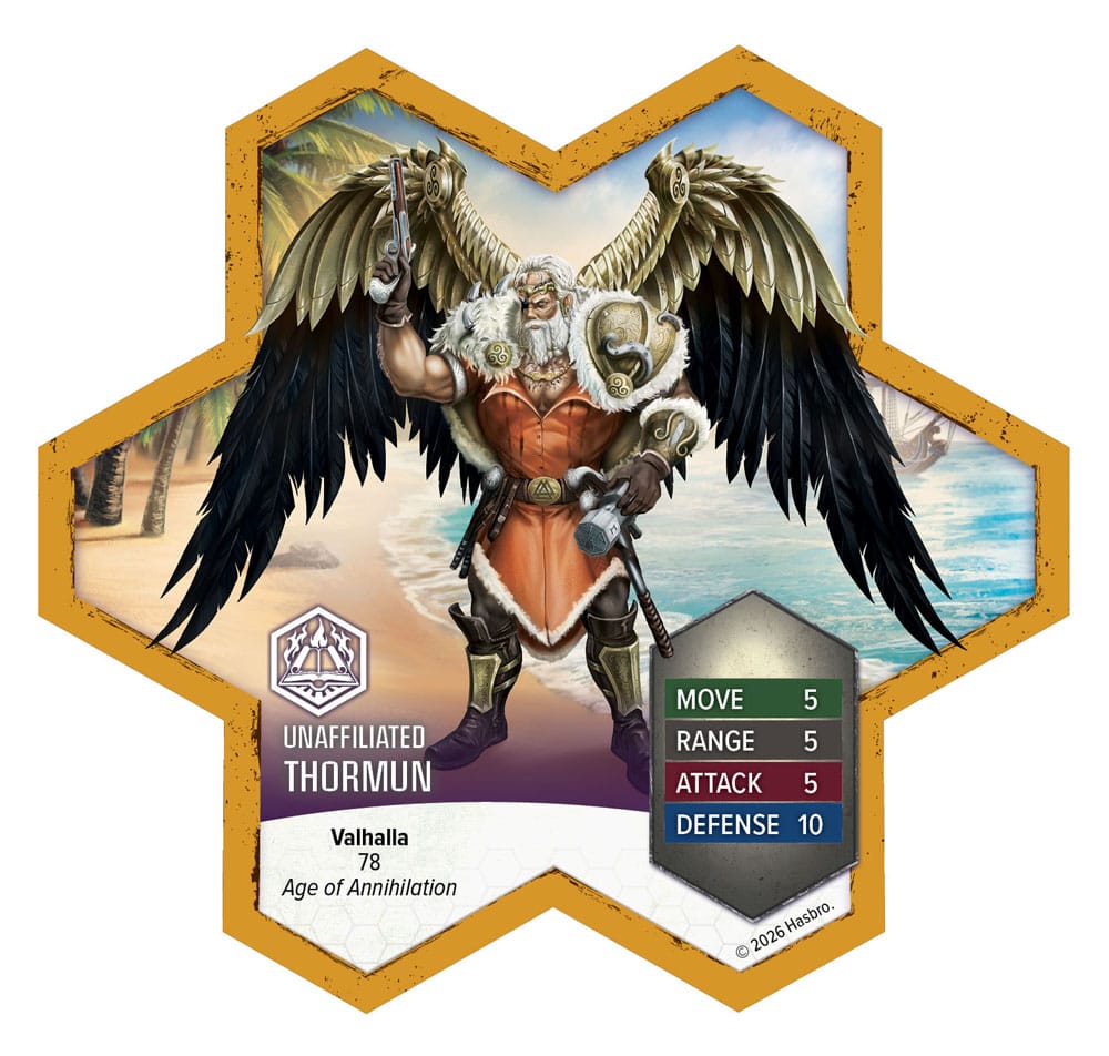 Heroscape expansión del ejército Age of Annihilation Thormun & Kraken *Edición Inglés* - Z POP Toys