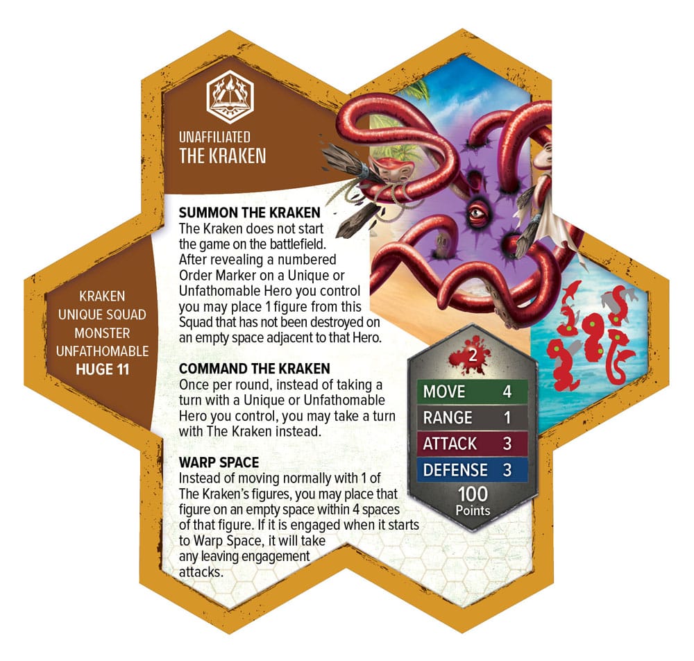 Heroscape expansión del ejército Age of Annihilation Thormun & Kraken *Edición Inglés* - Z POP Toys