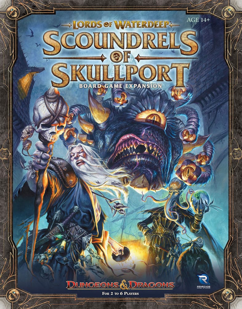 Dungeons & Dragons juego de mesa Lords of Waterdeep: Scoundrels of Skullport Expansión *Edición Inglés* - Z POP Toys