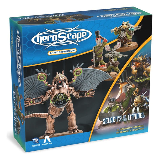 Heroscape Expansión de Ejército Clockwork Combine Research Expedition *Edición Inglés*