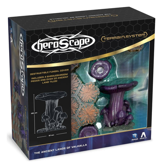 Heroscape Expansión de Terreno The Ancient Lands of Valhalla *Edición Inglés*