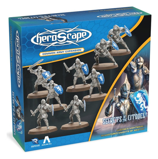 Heroscape Juego de Mesa Expansión de Ejército Knights of Weston Remastered *Edición Inglés*