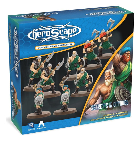 Heroscape Juego de Mesa Expansión de Ejército MacDirk Warriors Remastered *Edición Inglés*