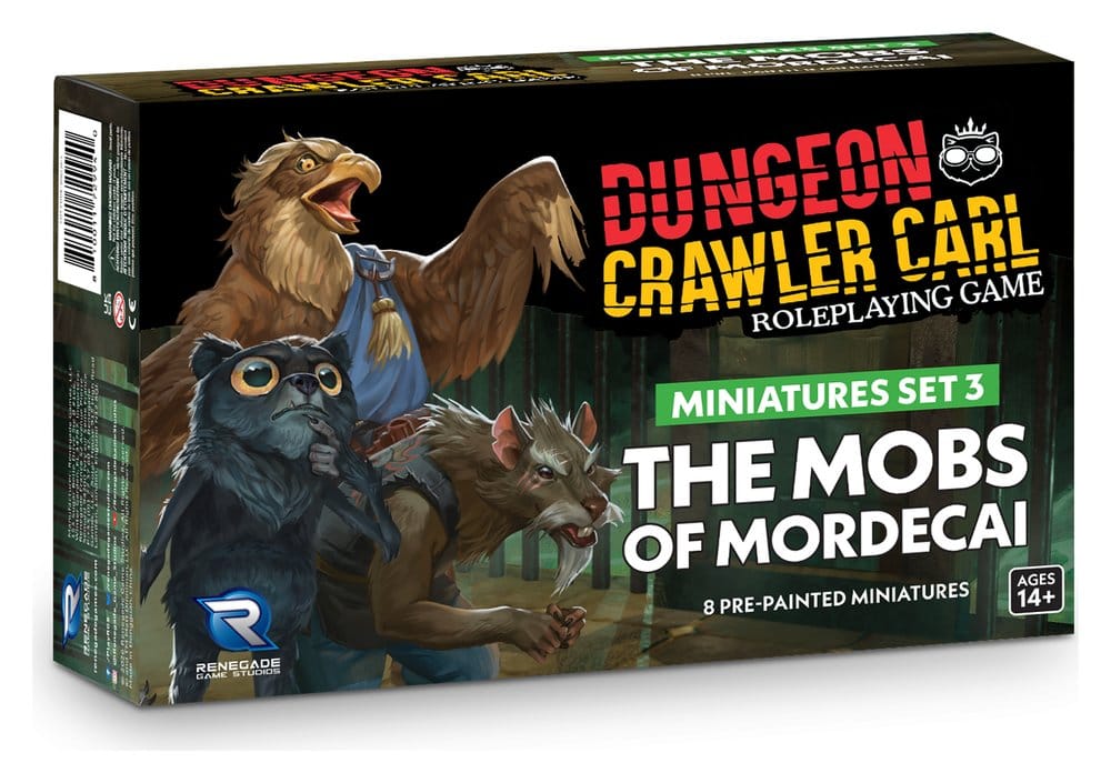 Dungeon Crawler Carl Set de Miniaturas 3 Mobs of Mordecai