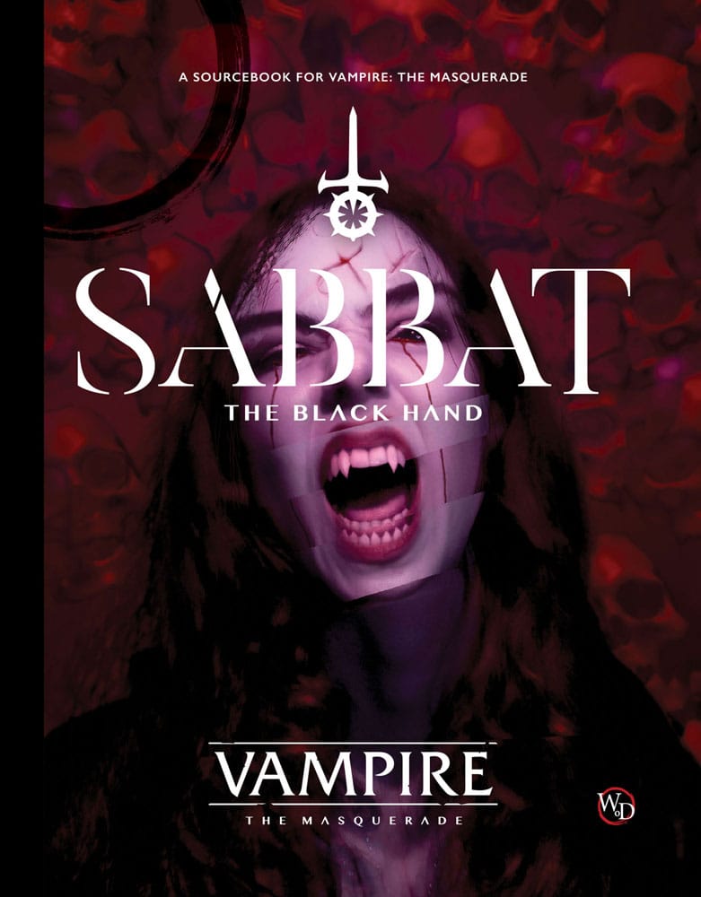 Vampire: The Masquerade 5th Edition RPG libro Sabbat: The Black Hand Sourcebook *Edición Inglés* - Z POP Toys