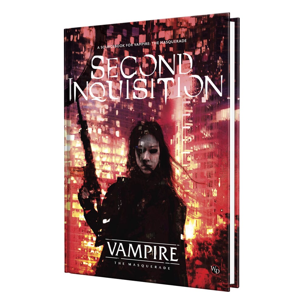 Vampire: The Masquerade 5th Edition RPG libro Second Inquisition *Edición Inglés*
