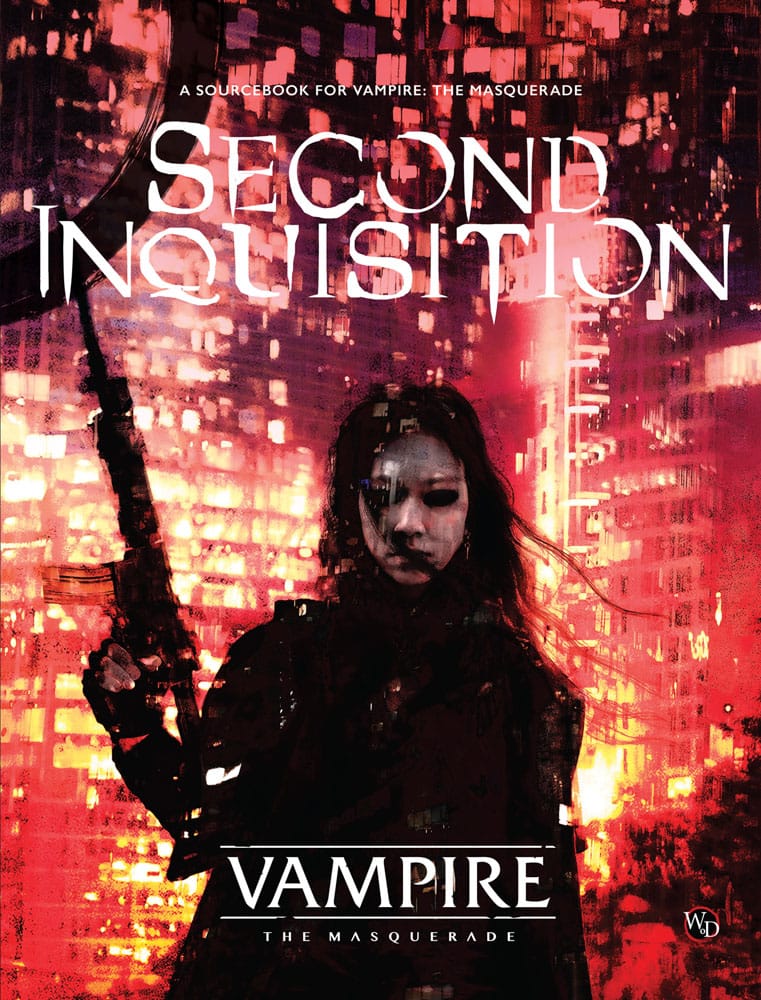 Vampire: The Masquerade 5th Edition RPG libro Second Inquisition *Edición Inglés*