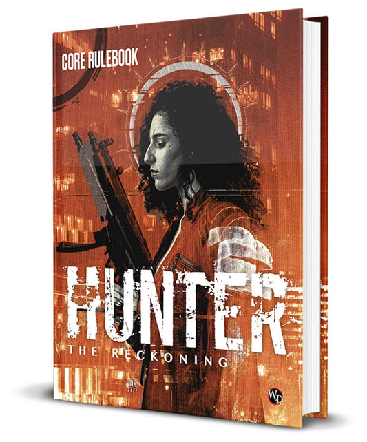 Hunter: The Reckoning 5th Edition RPG libro Game Core Rulebook *Edición Inglés* - Z POP Toys
