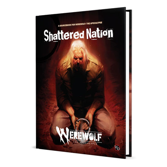 Werewolf: The Apocalypse 5th Edition RPG libro Shattered Nation Sourcebook *Edición Inglés*
