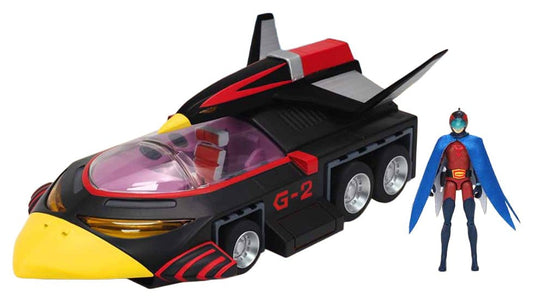 Gatchaman II Figura Escala 1:24 G-2 Condor Attacker con Joe el Cóndor