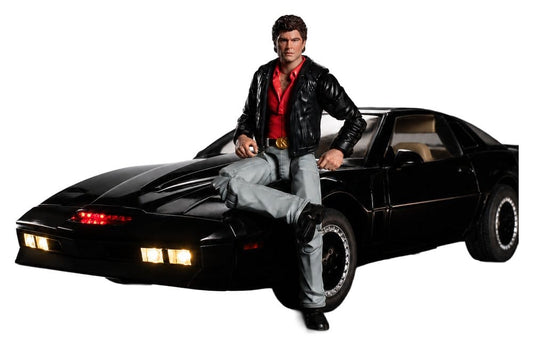 Knight Rider Figura 1/12 K.I.T.T. con Michael Knight