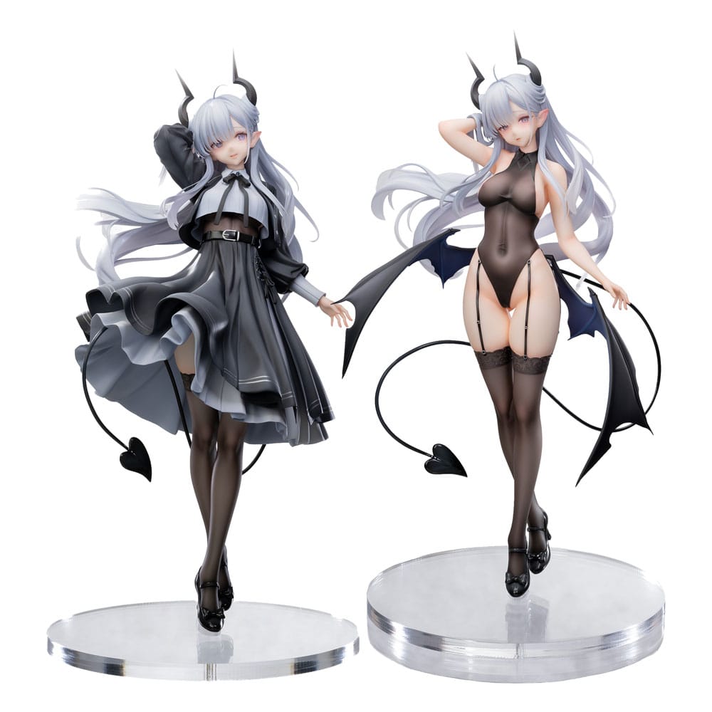 Original Character Estatua 1/6 Fantasias Series Juego de 2 Thea-chan Apprentice Succubus Ver. (Regular Outfit & Underwear Edition) 29 cm - Z POP Toys