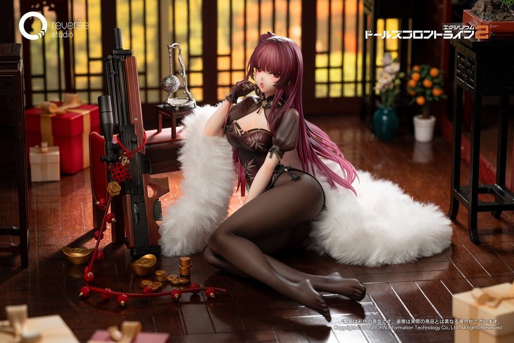Girls´ Frontline 2: Exilium Estatua 1/6 Makiatto: Embroidered Bamboo, Blooming Shadows Ver. 13 cm
