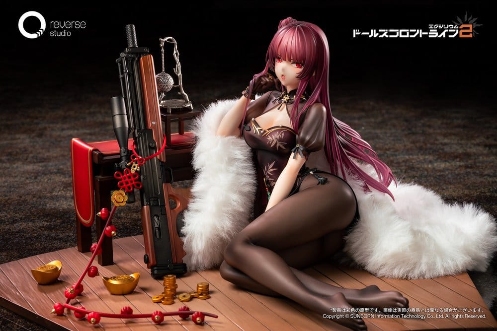 Girls´ Frontline 2: Exilium Estatua 1/6 Makiatto: Embroidered Bamboo, Blooming Shadows Ver. 13 cm