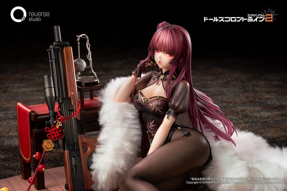 Girls´ Frontline 2: Exilium Estatua 1/6 Makiatto: Embroidered Bamboo, Blooming Shadows Ver. 13 cm