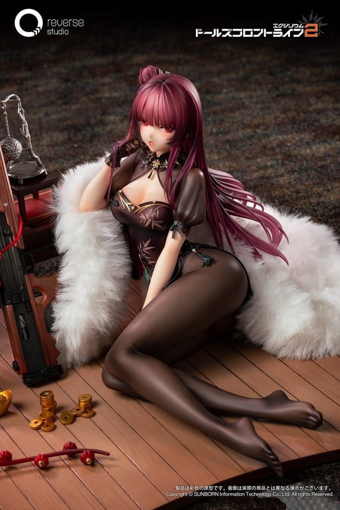Girls´ Frontline 2: Exilium Estatua 1/6 Makiatto: Embroidered Bamboo, Blooming Shadows Ver. 13 cm