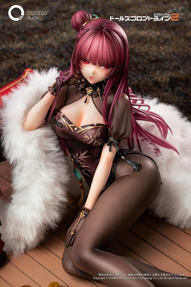 Girls´ Frontline 2: Exilium Estatua 1/6 Makiatto: Embroidered Bamboo, Blooming Shadows Ver. 13 cm