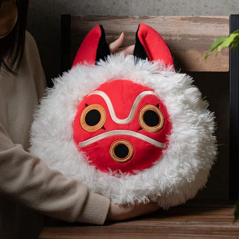 La princesa Mononoke Nakayoshi Figura de peluche San's mask 35 cm