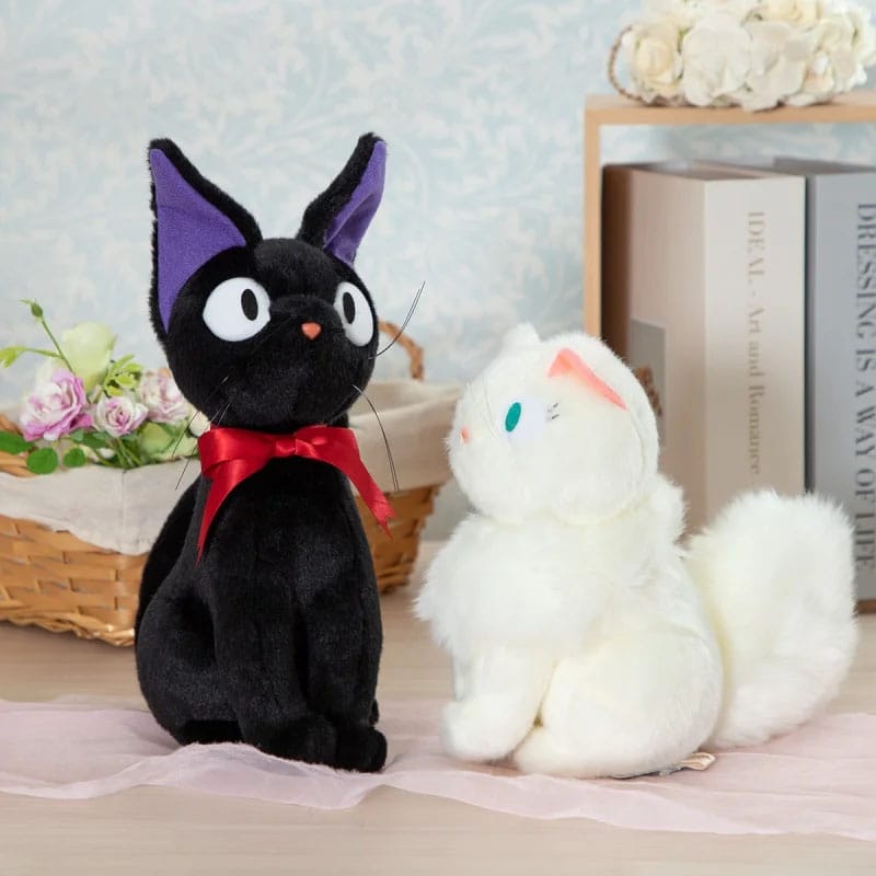 Majo no Takkyubin Figura de peluche Jiji Sitting M 32 cm - Z POP Toys