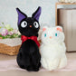 Majo no Takkyubin Figura de peluche Jiji Sitting M 32 cm - Z POP Toys