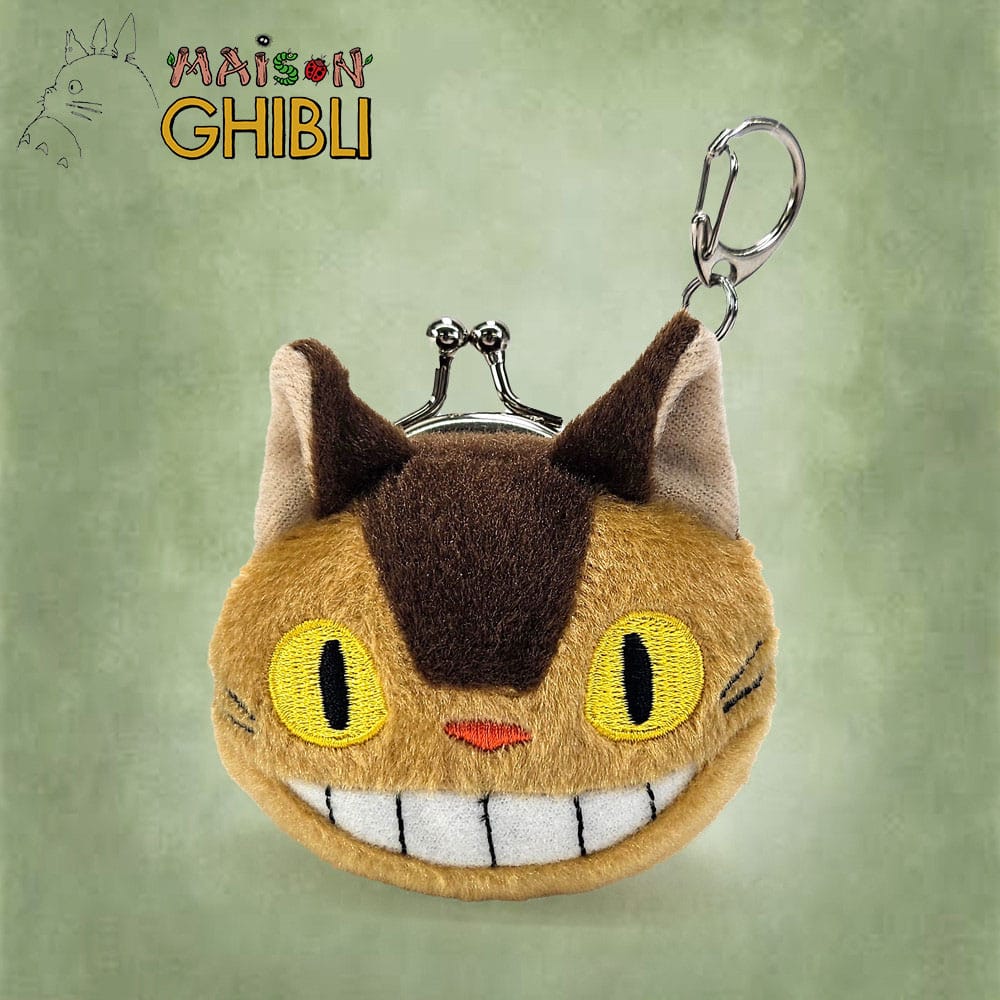 Mi vecino Totoro Llavero Funwari Mini Monedero Cat Bus