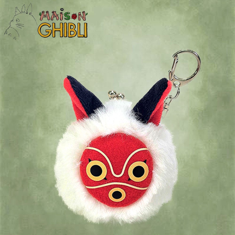 La princesa Mononoke Llavero Funwari Mini Monedero San´s Mask - Z POP Toys