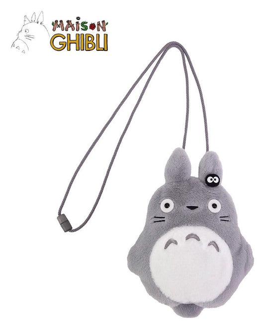 Mi vecino Totoro Bolso de peluche con cordón Big Totoro 20 x 15 cm