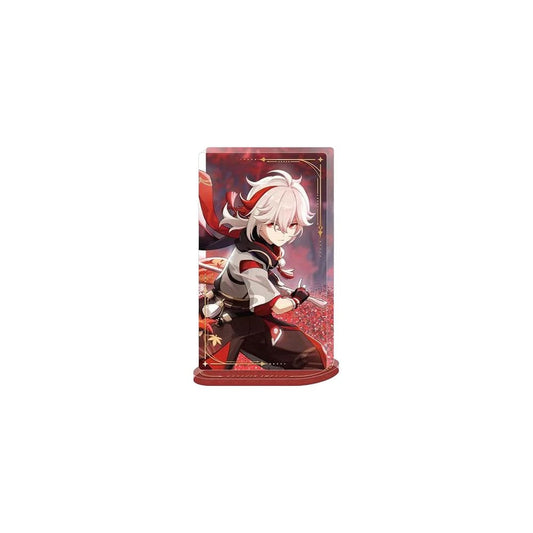 Genshin Impactl Adorno acrílico con purpurina Kaedehara Kazuha 11 cm - Z POP Toys