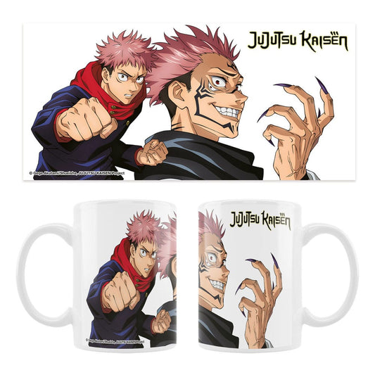 Jujutsu Kaisen Taza Cerámica Yuji & Sukuna