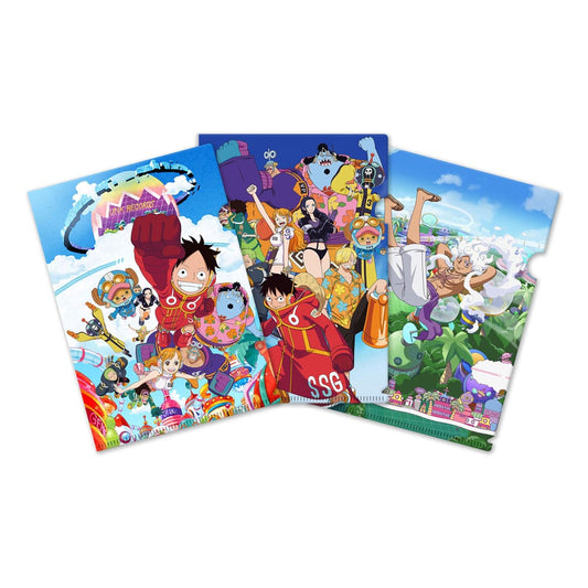One Piece Set de 3 Fundas transparentes Egghead Saga - Z POP Toys
