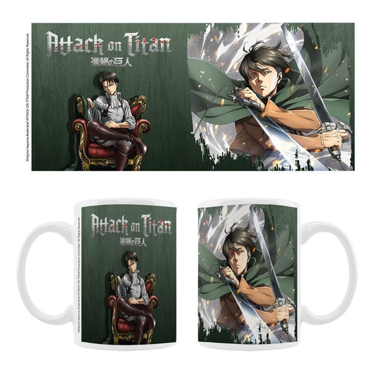 Attack on Titan Taza Cerámica Levi - Z POP Toys