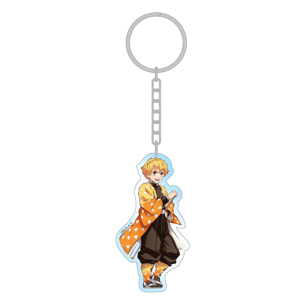 Demon Slayer: Kimetsu no Yaiba Llavero Zenitsu Holographic 7 cm